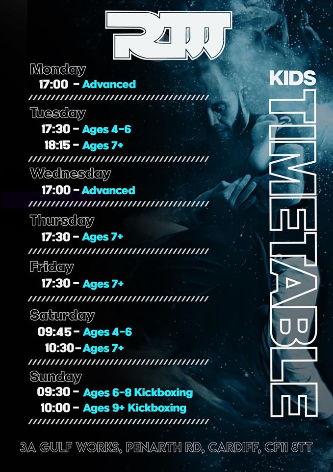 Kids timetable